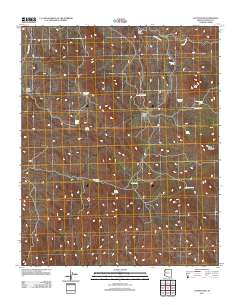 Austin Peak 2011 topographic map thumbnail