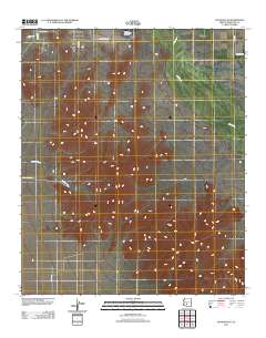 Avondale SE 2011 topographic map thumbnail