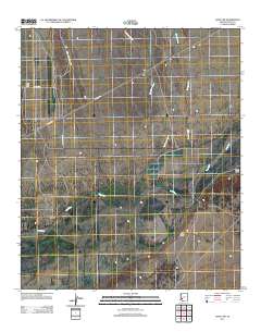 Aztec NW 2011 topographic map thumbnail