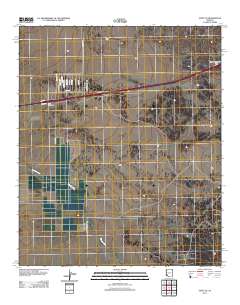 Aztec SE 2011 topographic map thumbnail