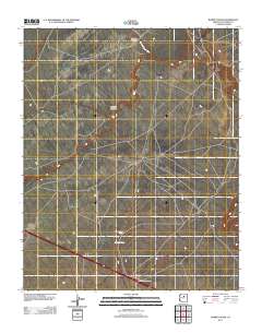 Babbitt Wash 2011 topographic map thumbnail