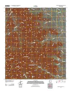 Baboquivari Peak 2011 topographic map thumbnail