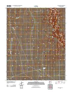 Baldy Basin 2011 topographic map thumbnail