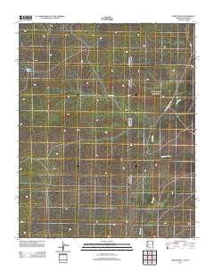 Barth Well 2011 topographic map thumbnail