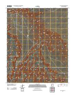 Bat Canyon 2011 topographic map thumbnail