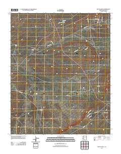 Beacon Well 2011 topographic map thumbnail