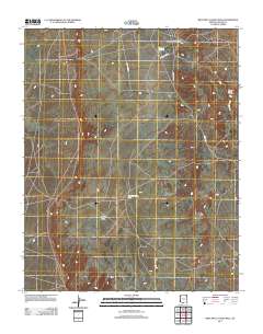 Beautiful Valley Well 2011 topographic map thumbnail