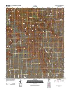 Beecher Canyon 2011 topographic map thumbnail