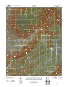 Beeshsikad Spring 2011 topographic map thumbnail