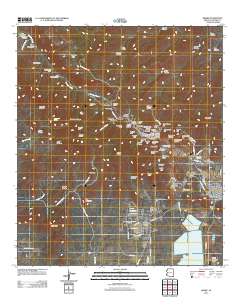 Bisbee 2011 topographic map thumbnail