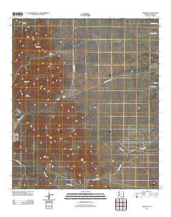 Bisbee NE 2011 topographic map thumbnail