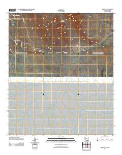 Bisbee SE 2011 topographic map thumbnail