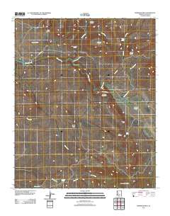 Bismarck Mesa 2011 topographic map thumbnail