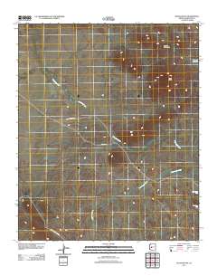 Black Butte 2011 topographic map thumbnail
