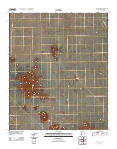 Black Gap 2011 topographic map thumbnail