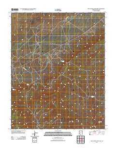 Black Mesa Wash NW 2011 topographic map thumbnail