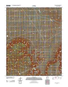 Black Tank 2011 topographic map thumbnail