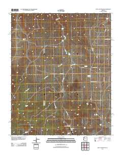 Blye Canyon NE 2011 topographic map thumbnail