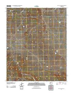 Blye Canyon SE 2011 topographic map thumbnail