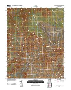 Boiling Over Well 2011 topographic map thumbnail