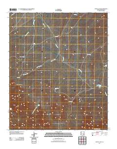 Bonita Tank 2011 topographic map thumbnail