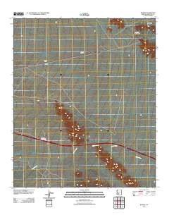 Bosque 2011 topographic map thumbnail