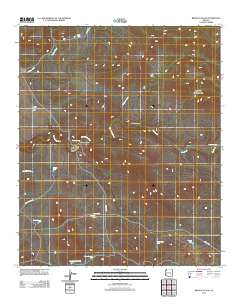 Bronco Gulch 2011 topographic map thumbnail
