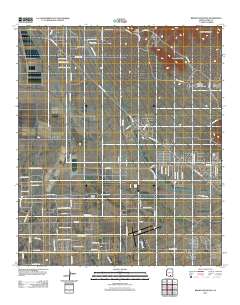 Brown Mountain 2011 topographic map thumbnail