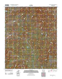 Brushy Canyon 2011 topographic map thumbnail