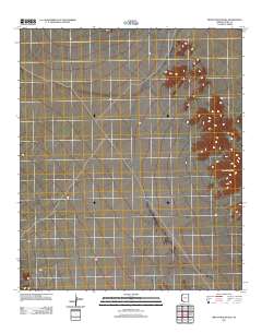 Bryan Mountains 2011 topographic map thumbnail