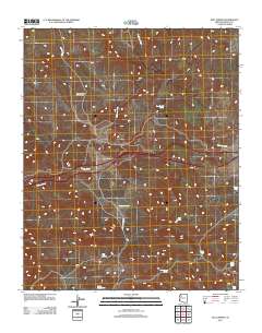 Bull Spring 2011 topographic map thumbnail