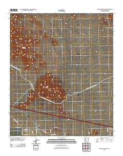 Burnt Mountain 2011 topographic map thumbnail