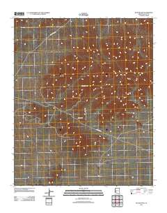 Butler Pass 2011 topographic map thumbnail