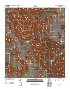 Cabeza Prieta Peak 2011 topographic map thumbnail