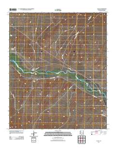 Calva 2011 topographic map thumbnail