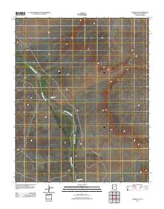 Cameron SE 2011 topographic map thumbnail