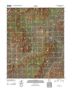Cane Springs 2011 topographic map thumbnail