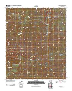 Carrizo SE 2011 topographic map thumbnail