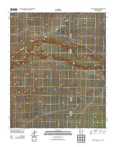 Ceadro Spring SE 2011 topographic map thumbnail