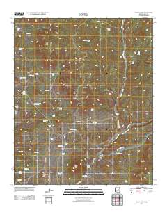 Cedar Creek 2011 topographic map thumbnail