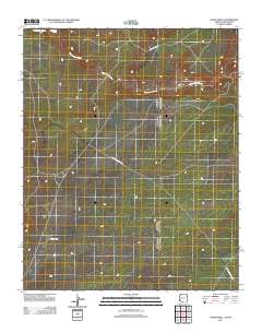 Chafin Well 2011 topographic map thumbnail