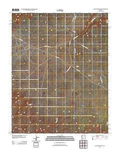 Chaiyahi Rim NE 2011 topographic map thumbnail