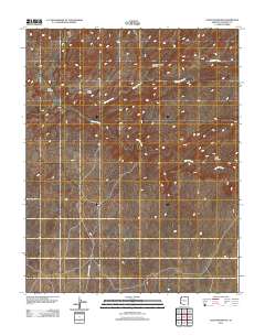 Chaiyahi Rim SW 2011 topographic map thumbnail
