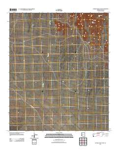 Charlie Died Tank 2011 topographic map thumbnail
