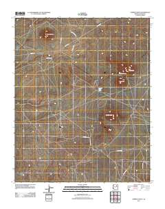 Chimney Butte 2011 topographic map thumbnail