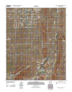 Chino Valley South 2011 topographic map thumbnail