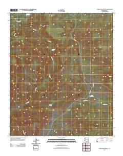 Chiricahua Butte 2011 topographic map thumbnail
