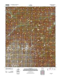 Chloride 2011 topographic map thumbnail