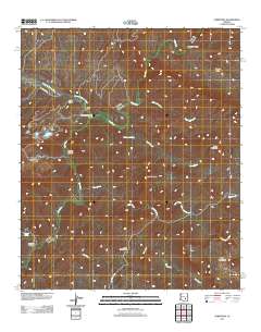 Christmas 2011 topographic map thumbnail