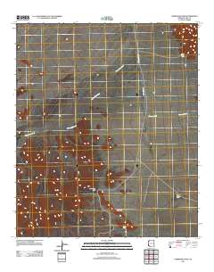 Christmas Pass 2011 topographic map thumbnail